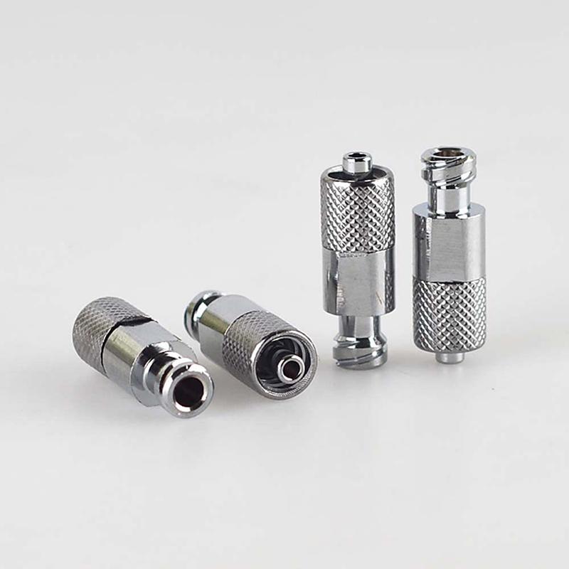 1 Stück Pneumatischer Edelstahl Luer-Lock Verlängerungsadapter Metallgewinde Spritzenverbinder Stecker auf Buchse Luer-Lock Anschluss