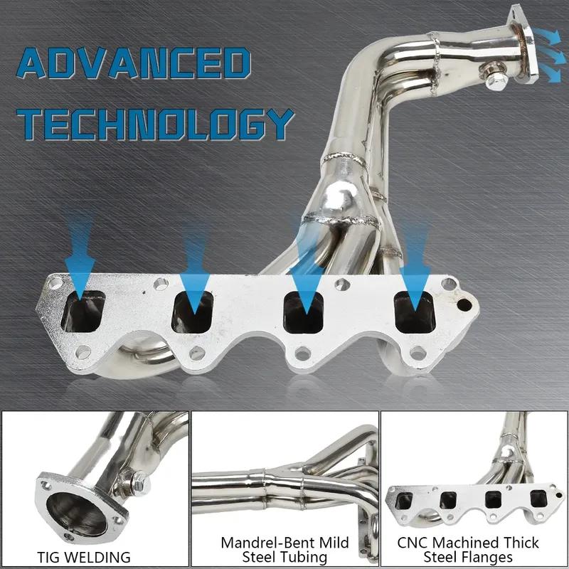 Exhaust Header for 1986-1996 Suzuki Samurai/Sidekick Geo Tracker 1.3L/1.6L L4