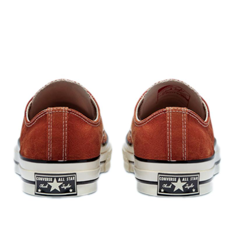 Converse Chuck Taylor All Star 1970s Comfortable Casual Low-Top Espadrilles Unisex Reddish-Orange