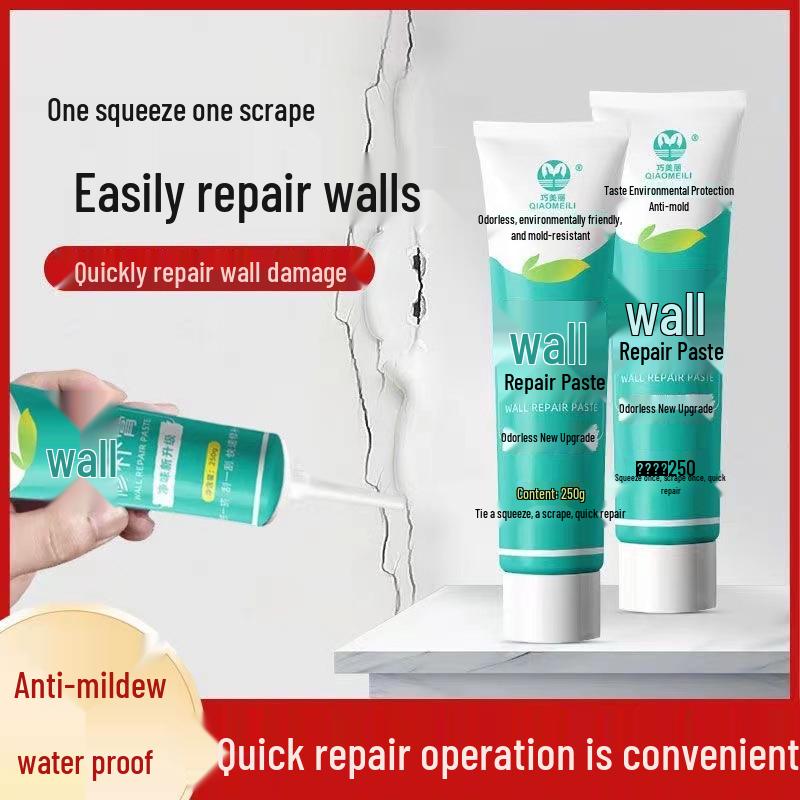 Clever Schöne Große Selbstbürstende Wasserbasierte Geruchslose Weiße Innenwand-Reparaturfarbe