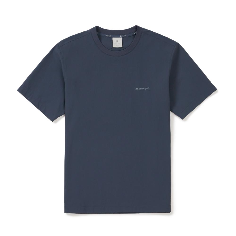 [Snowpeak] Cordura Short Sleeve T-shirt Vintage Blue (S26MMPTS02)