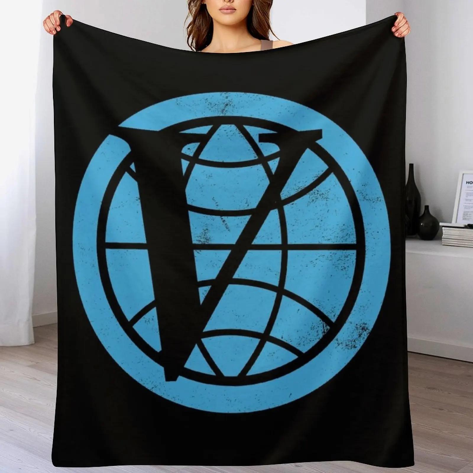 Venture Industries logo The Venture Bros Throw Blanket All Weather Soft Throw Blanket for Sofa 102x76cm(40x30in)