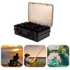 Fishing Lure Organizer Double-layer Fishing Bait Holder Compartment Detachable Lightweight Fishing Gear Accessories Pesca Tool
