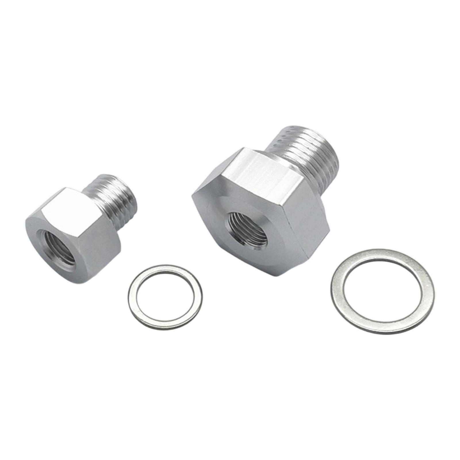 

Replacement Accessories for LS Series Engines Aluminum Engine Oil Pressure Sensor Adapter M12x1.5 M16x1 5 to 1/8 NPT 1