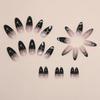 Cute ghost spider web star almond halloween holiday atmosphere piece fake nail nails