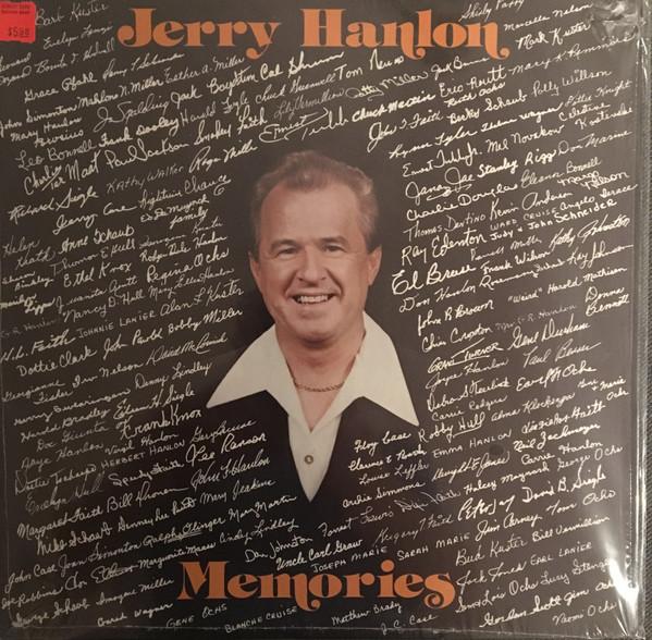

LP Record JERRY HANLON - Memories UASL1001 Universal Athen 1980 US Country Used