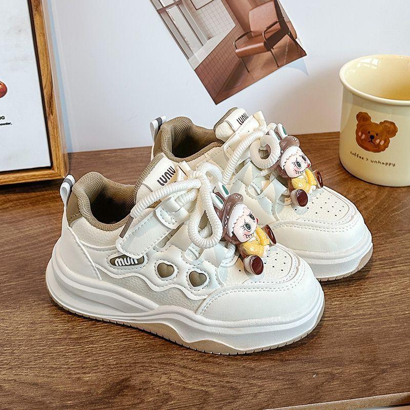 

Спортивная обувь для девочек Labubu Весна и осень Детская повседневная дышащая обувь для скейтборда 27