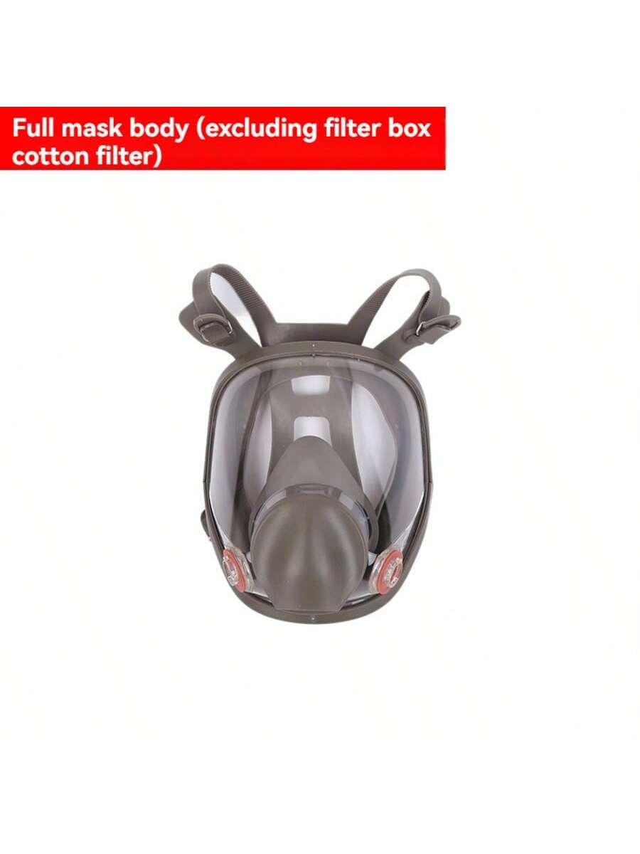 

Gas Mask Acid/Organic/Ammonia 6800A Full Face Mask Respirator Paint Chemical Pesticide Laboratory Anti-dust Multifunction Filter