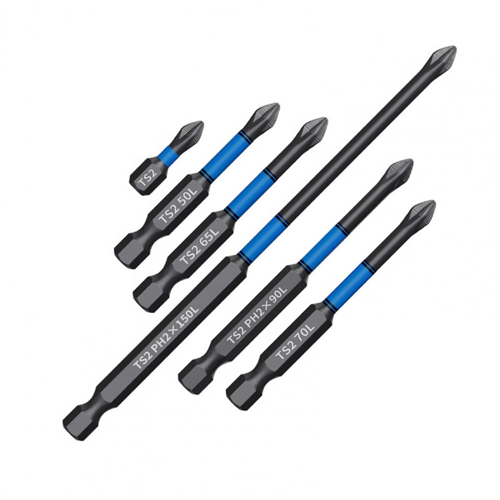 High Hardness Screwdriver Bits High Durability Hex Shank Drill Bit Set with Strong Magnetic Impact Screwdriver Tips for Various