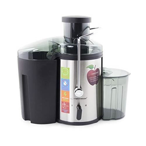 Presse-agrumes - ESPERANZA - EKJ002 - Métal - 500 W - Noir Et Argent