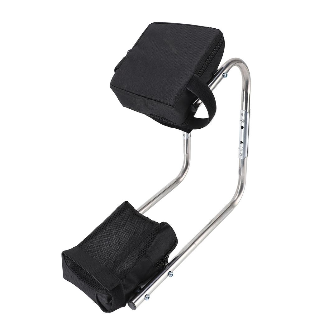 Knee Seat Gardening Tool Stainless Steel Ergonomic Ankle Support Multifunctional Knee Seat Leg Brace for Gardening Work