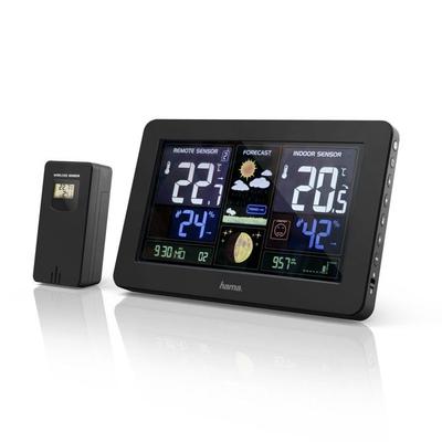 "Premium" Weather Station, with LED Color Screen and USB Charging Function