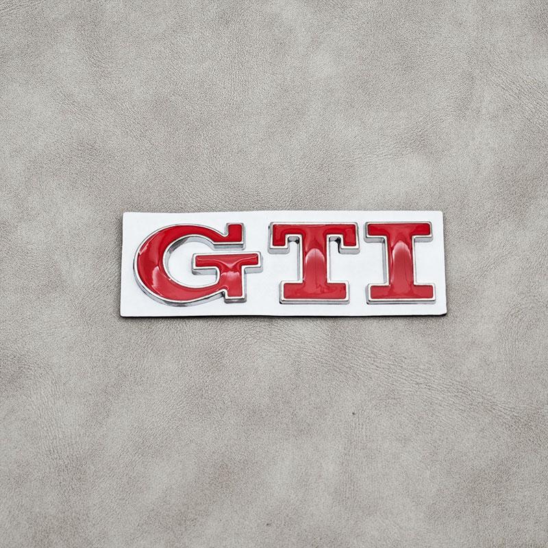 

For VW Volkswagen Jetta MK5 Golf 3D Metal Logo GTI Emblem Car Rear Trunk Badge For Volkswagen VW Golf 4 5 6 7 8 Polo Jetta Tigua