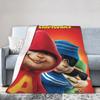 Alvin and the Chipmunks Blanket Multi-size Cozy and Lightweight  Throw Blankets for Couch Sofa and Bed