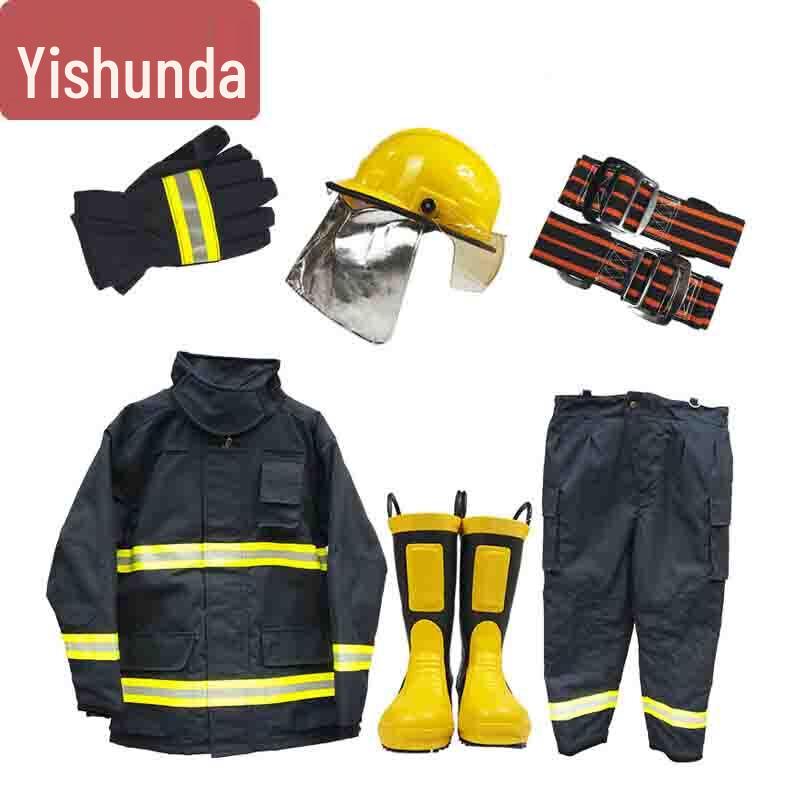 Yishunda Firefighter Protective Combat Suit Set
