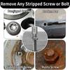 Damaged Screw Extractor Kit and Stripped Screw Extractor Set HassleFree Broken Bolt Extractor and