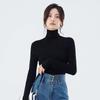 Women's 100% Pure Wool High-Neck Slim Fit Sweater FXKY8802