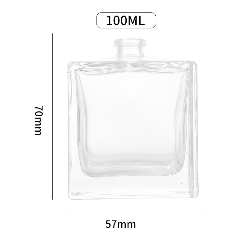 Thick-Bottom Perfume Spray Bottle - Snap-On Glass Sample