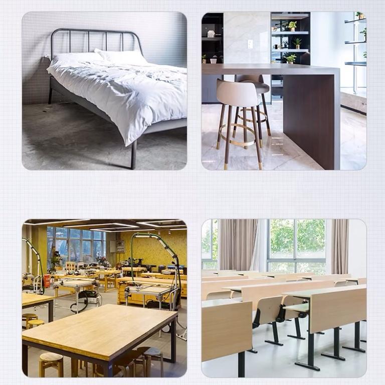 Modern 90 Degree Folding Metal Hinges Zinc-Colored Steel Furniture Leg Hinges for Living Room Bedroom Dining Gym Kitchen