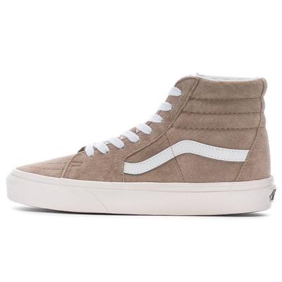Sk8 Casual High-Top Skate Shoes Unisex Sneakers Brown White VN0A5JMJ8DT