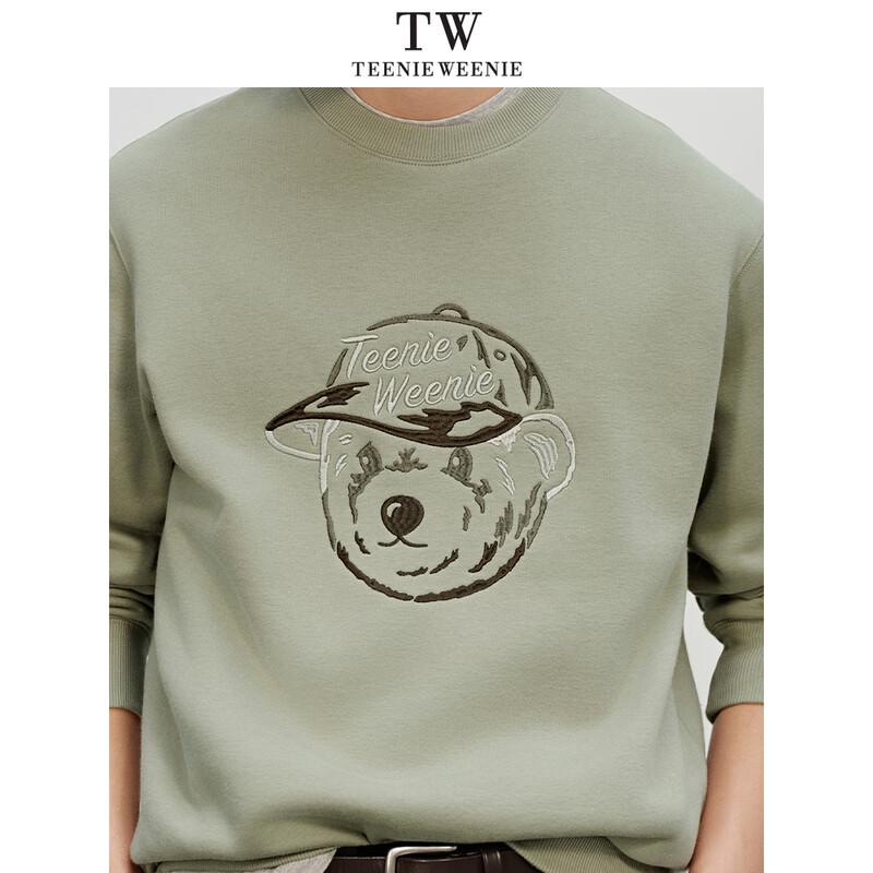 Teenie Weenie Men's Bear Graphic Fleece Sweatshirt