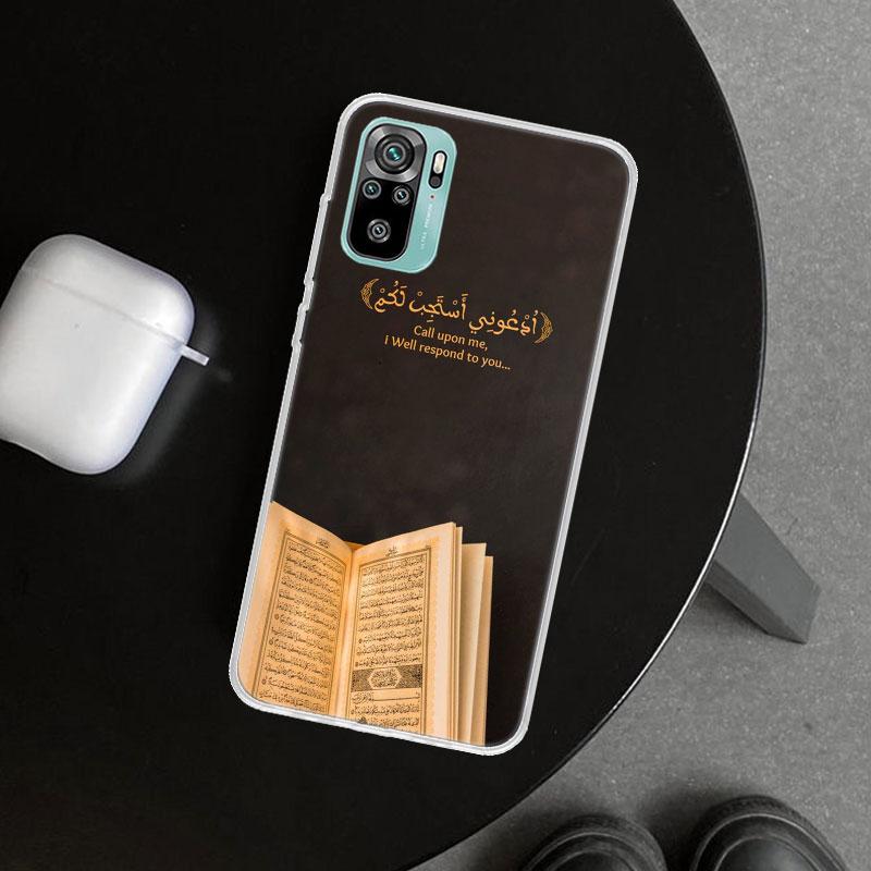 Muslim Islam Bismillah Allah Phone Case Cover for Xiaomi Redmi Note 15 14 13 12 11 Pro Plus 14S 12S 11S 11T 11E 10S 10 Customize