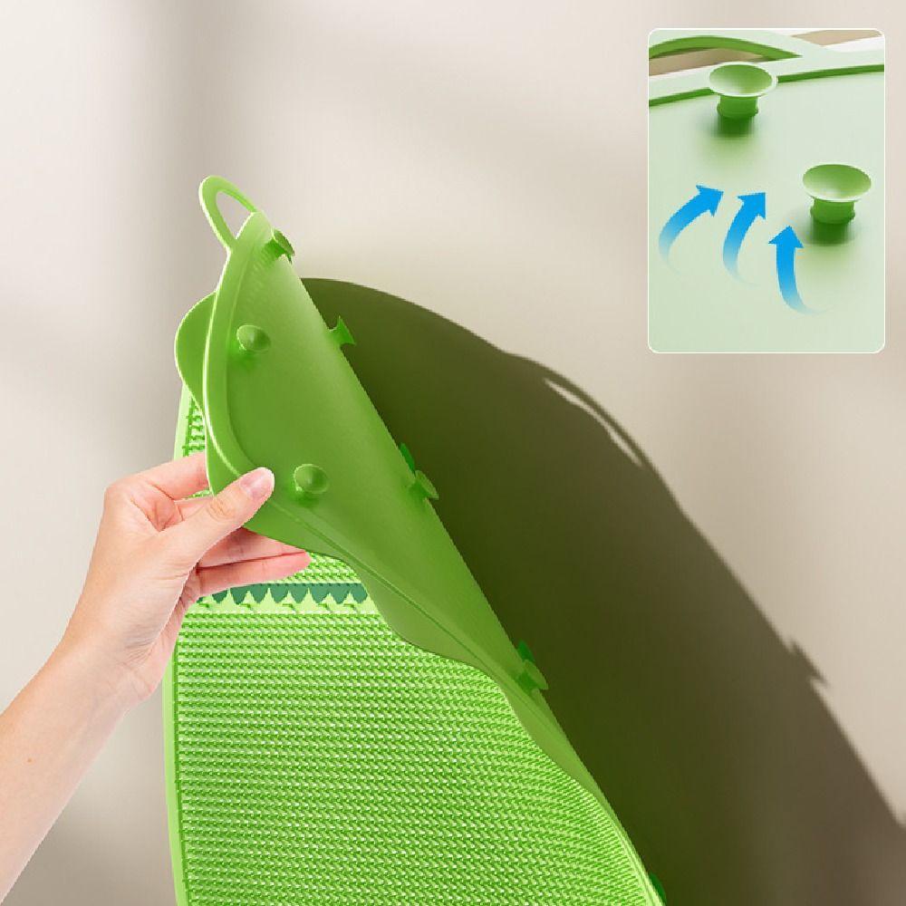 Suction Cup Exfoliating Foot Pad Dinosaur Shape Shower Foot Scrubber Personal Hygiene