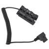D Tap To NP F550 Dummy Battery 37‑100cm Cable High Conversion Efficiency Fully Decoded NP F550