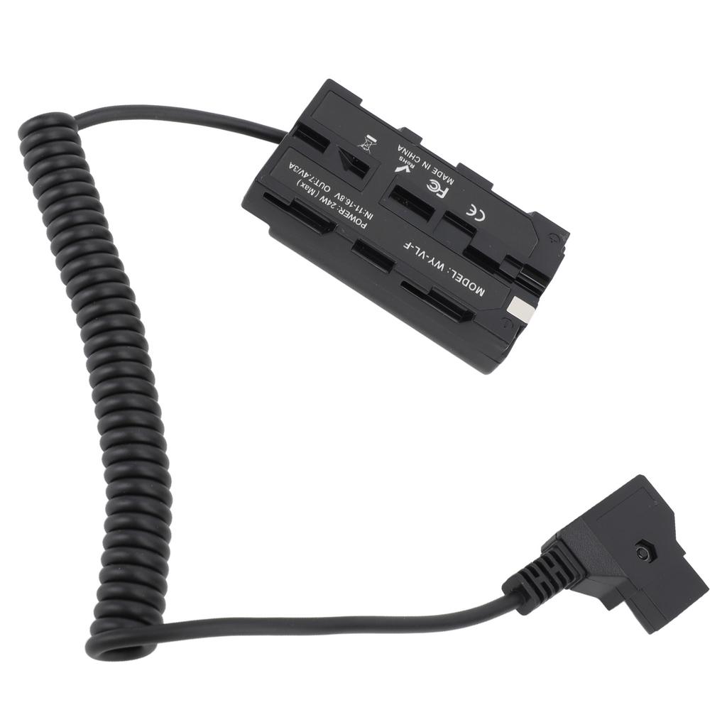 D Tap To NP F550 Dummy Battery 37‑100cm Cable High Conversion Efficiency Fully Decoded NP F550