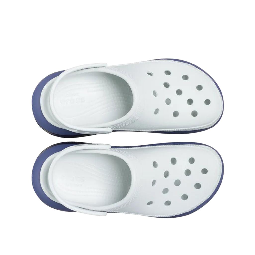 Crocs Zoccoli Moda Semplici Versatili Zoccoli Unisex Bianchi 210749-1NL