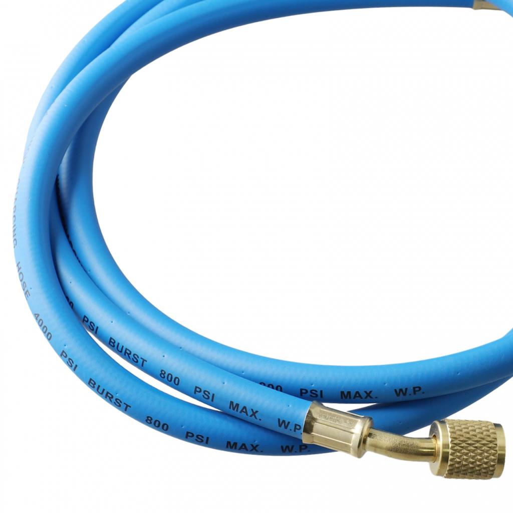Kältemittel-Lade Schlauch 1/4 auf 5/16 SAE Gewinde 4.92Ft 800PSI Schlauch HVAC Schlauch