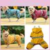 Dog Raincoat For Small Dogs With Waterproof Material And Reflective Features For Outdoor Use