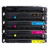 Gezhige Compatible 201A CF400A Toner Cartridge 4-Pack for HP