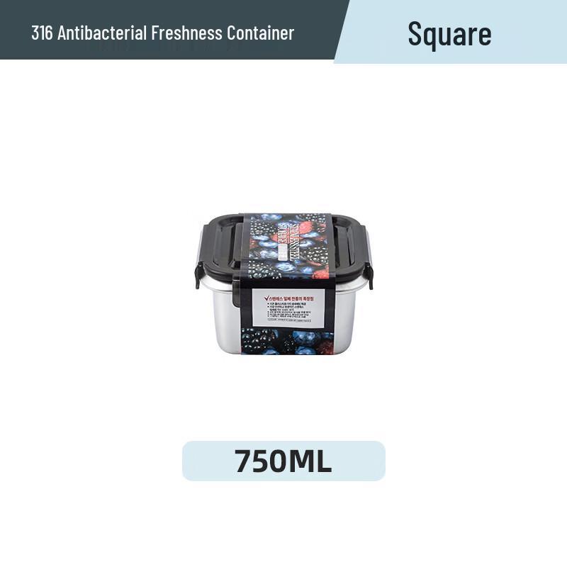 316 Stainless Steel Sealed Food Storage Container