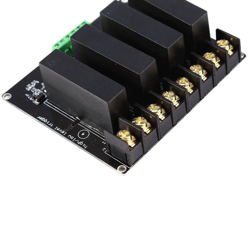 380V 8A 4 Channels   State Relay Module Board SSR   Controller