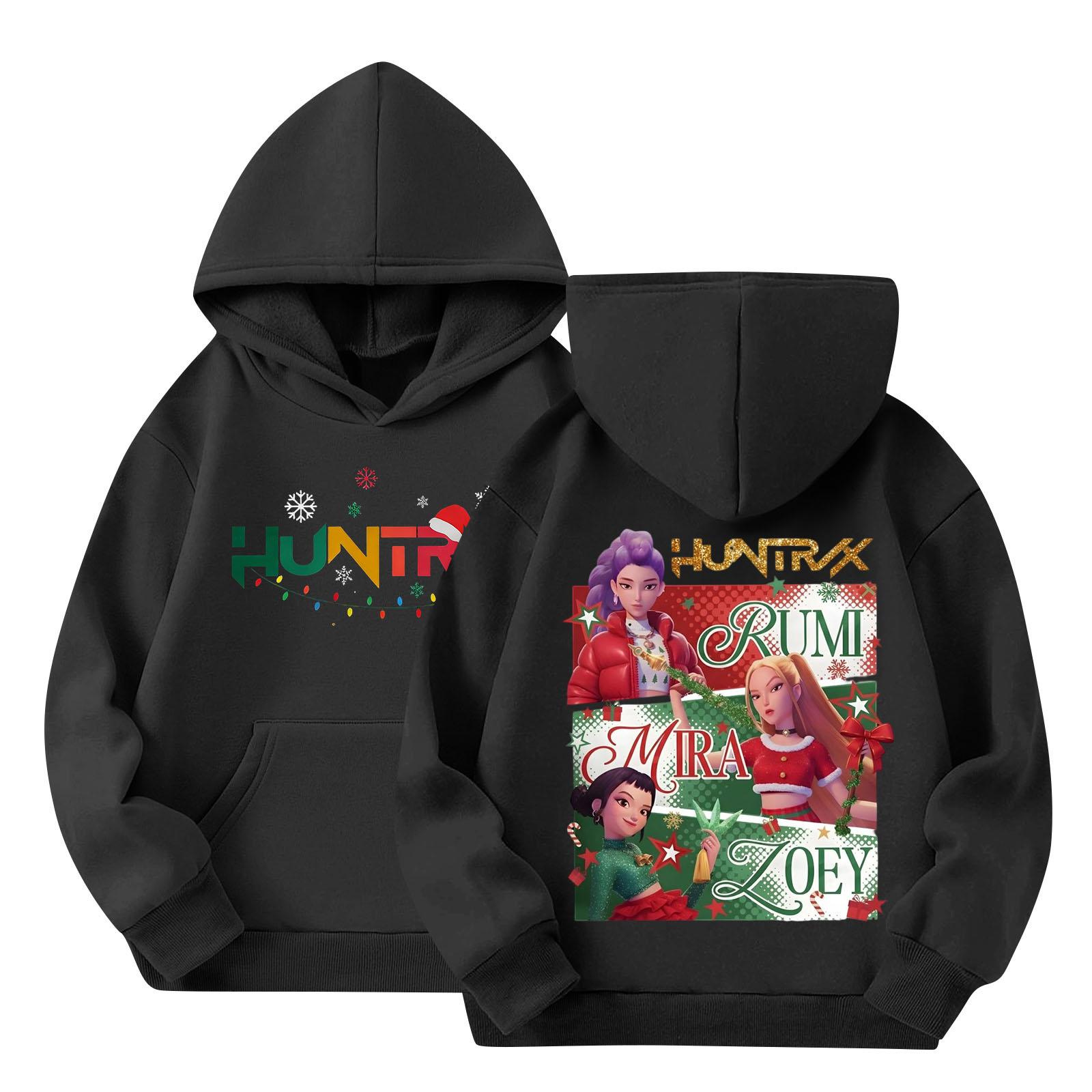 

Детская толстовка с капюшоном, с градиентным принтом, с длинными рукавами, свободная толстовка, толстовка 130 чёрный