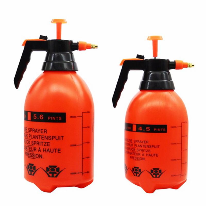 2/3L Pressure Garden Spray Watering Can Handheld Sprayer Home Water