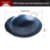 ZISIZ Traditional Round-Bottom Iron Wok