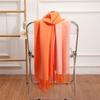 Women's Double-sided Wool Cashmere Scarf Shawl: New High-end Autumn/Winter 2026 Style