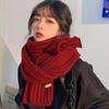 1PC    Womens Mens Winter Thick Cable Knit Wrap Chunky Winter Long Soft Warm Scarves