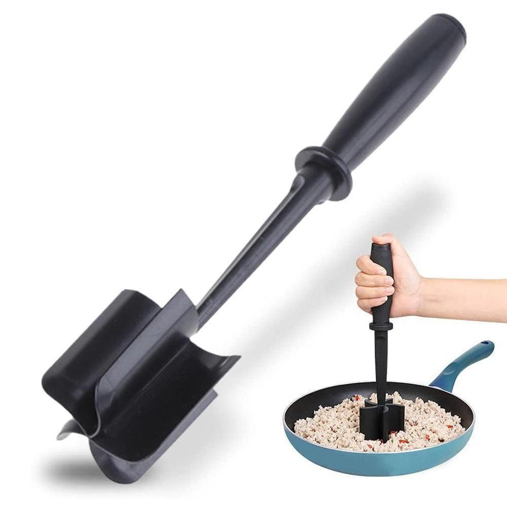 Handheld Kitchen For Hamburger Meat Ground Beef Turkey Home Food Tool Cookware Meat Chopper Masher