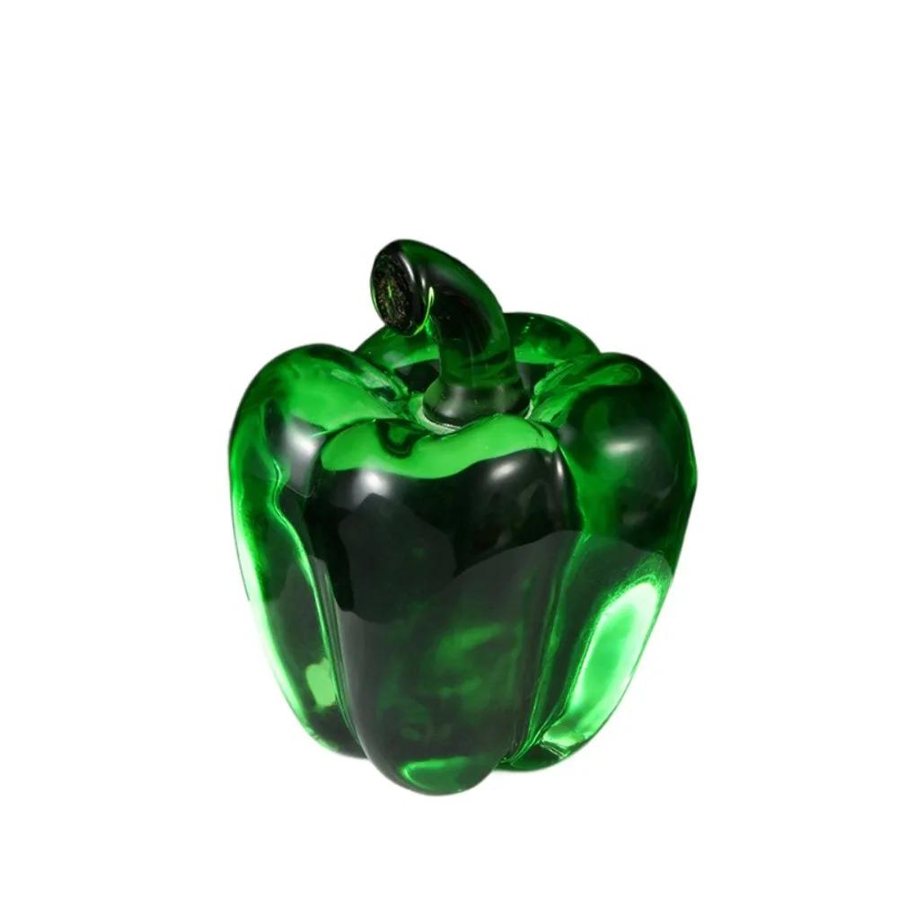 Simulation Fruits Crystal Fruit Ornaments Mini Artificial Strawberry Pineapple Fruit Statue Food Model Interesting