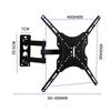 Multifunctional TV Wall Mount: LCD Monitor Retractable Swivel Bracket 117B-2