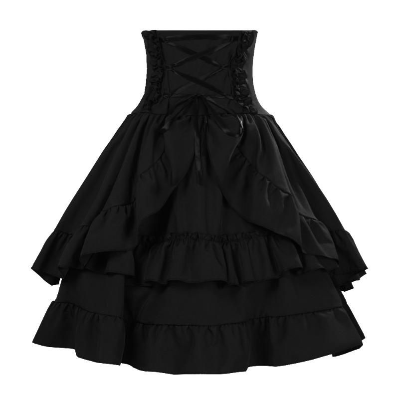 Carnival Middle East Solid Color Women's Skirt Bust Medieval Stage Performance Costume