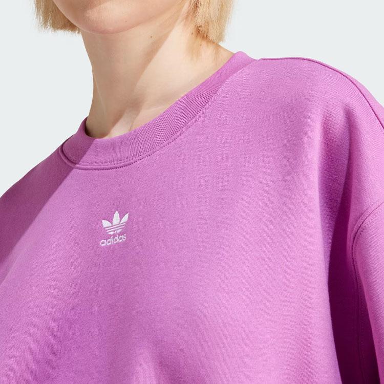 Adidas Originals Adicolor Essentials Crew Sweatshirt Women Sweatshirt Pulse-Lilac IR5975