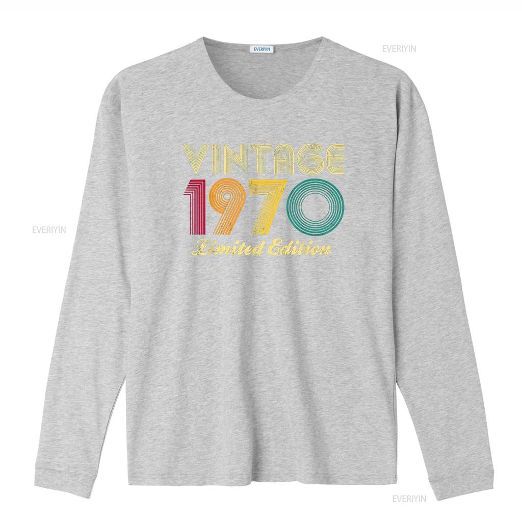 53rd Birthday Vintage 1970 53 Years Old Retro T Shirt vintage Washed fashion streetwear Stylish Soft graphic designer clothes