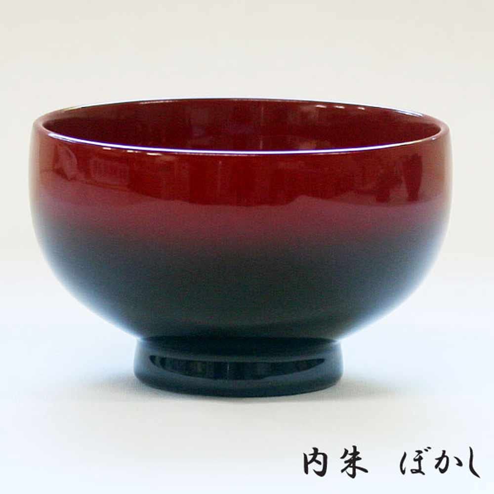 Echizen Lacquerware Sajibee Soup Small Round Gradation Set of Natural Personalized Engraving Perfect for Wooden and Other Celebrations Couple's Bowls,