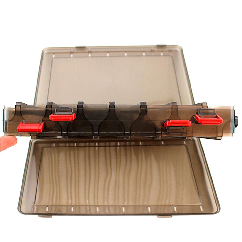 Outdoor Portable Fishing Tools 14 Compartments Plastic Fish Baits Box Lures Carrying Case
