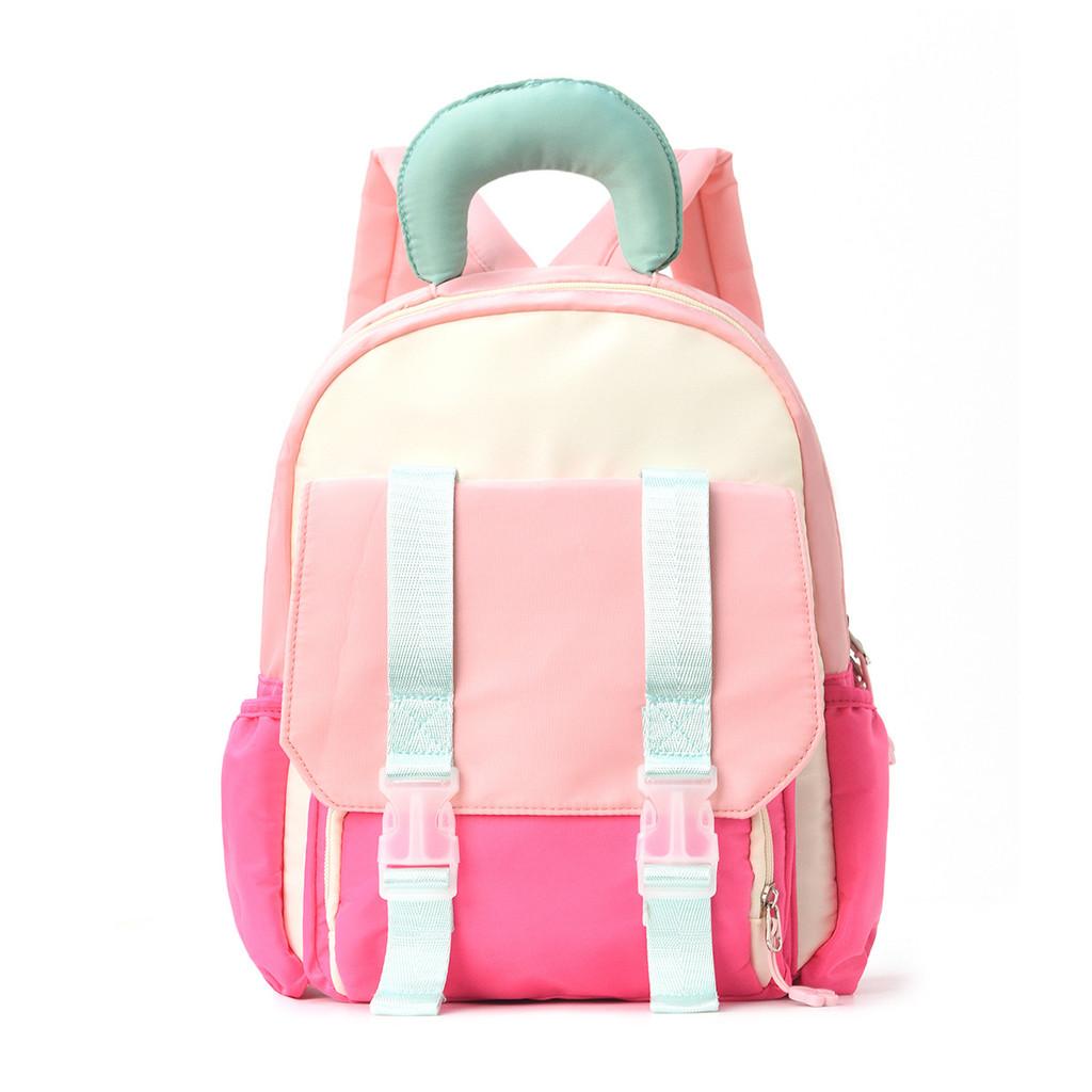 Kids Cartoon Oxford Fabric Backpack With Breathable Cushion Straps For School And Travel