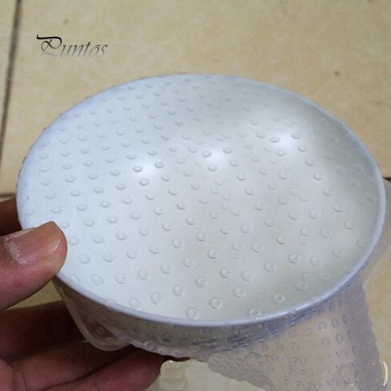 Kitchen Clear Square Food Wrapper Seal Cover Film